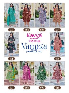 Kavya vamika 6 teenagers kurtis wholesale shop